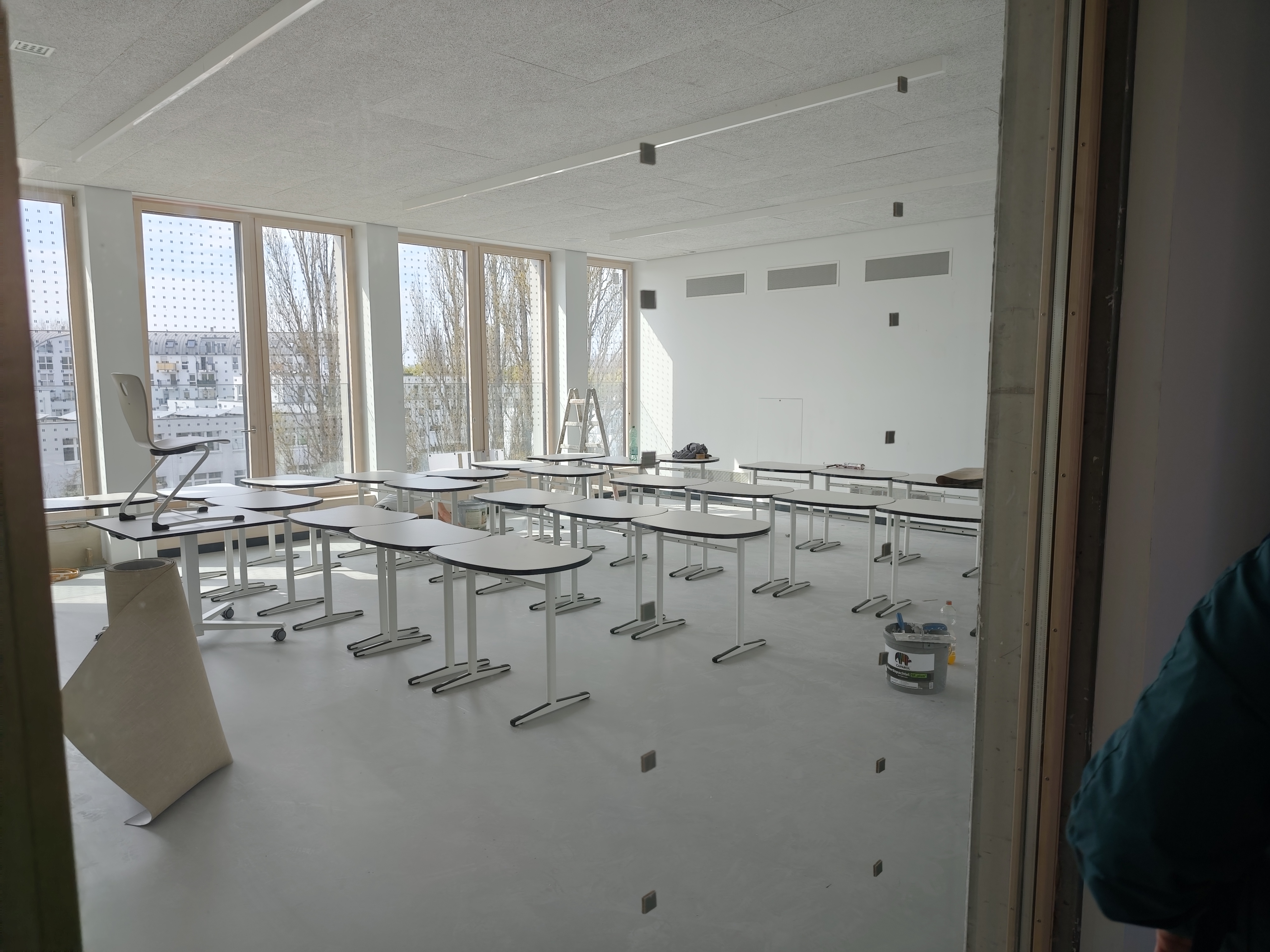 Klassenraum vierte Etage