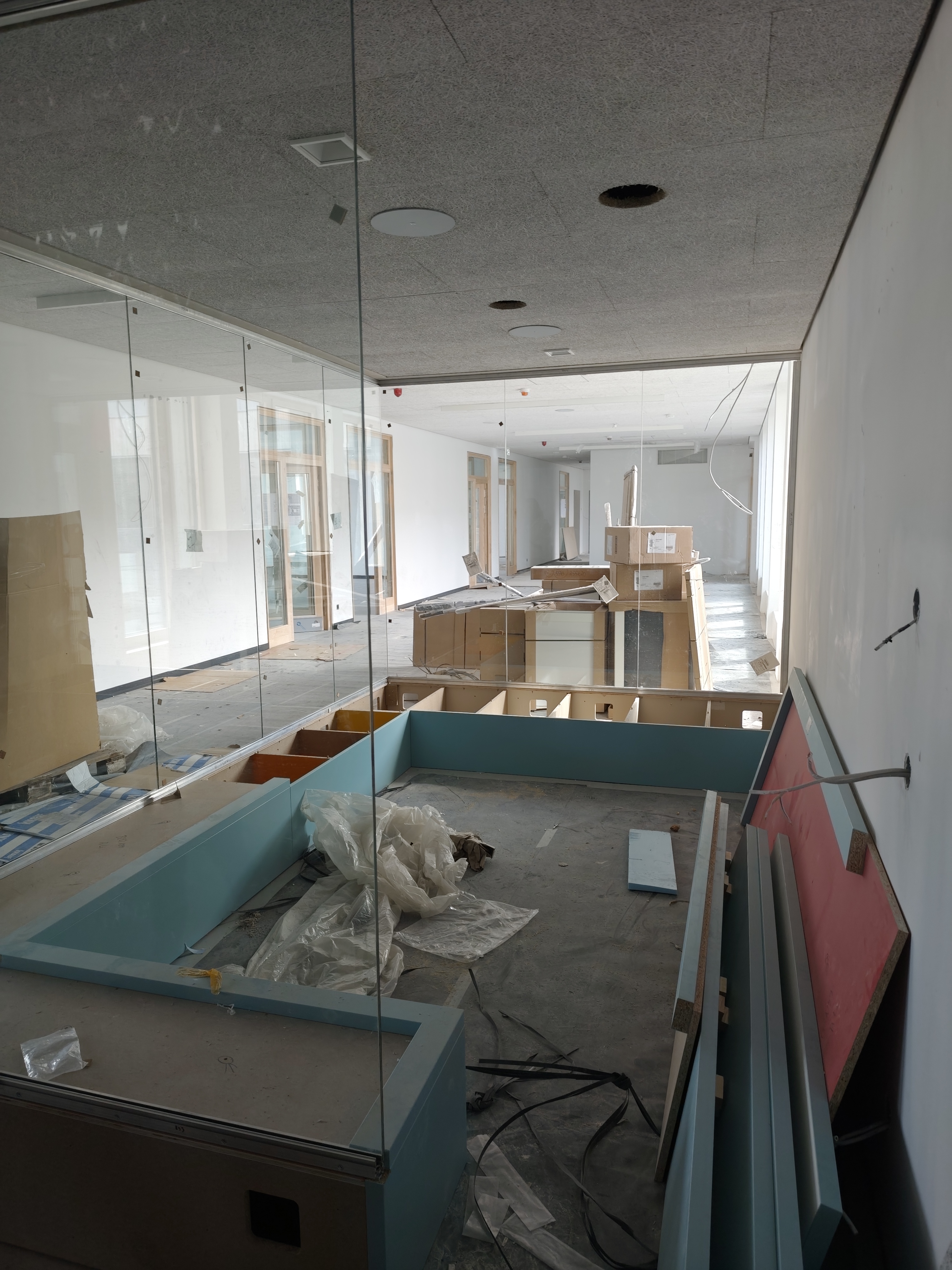 Ruheraum vierte Etage