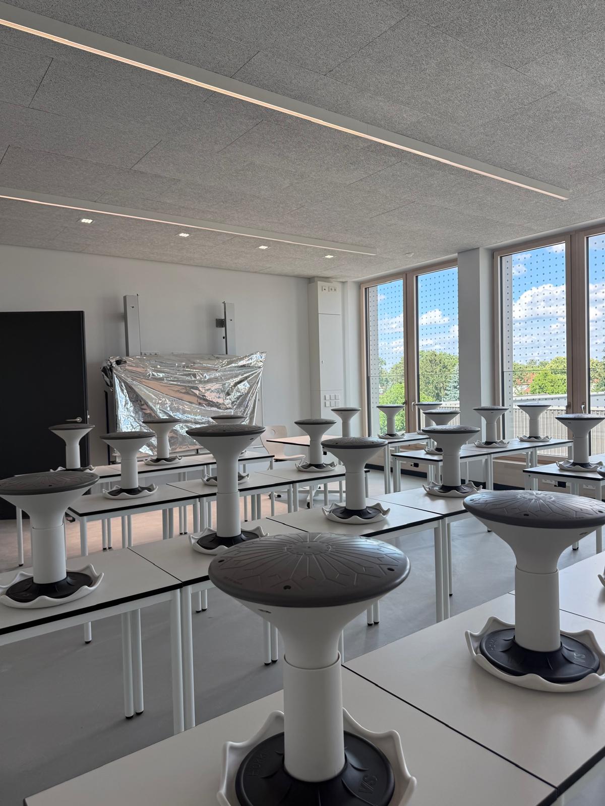 Klassenraum Bestuhlung