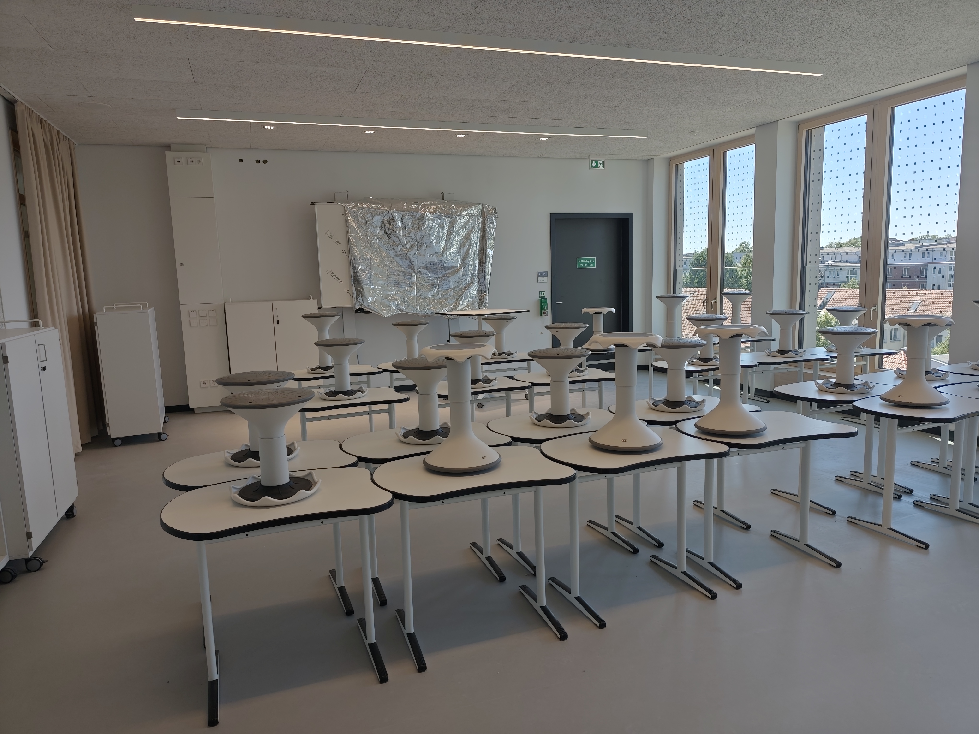 Klassenraum bestuhlt 4. Etage