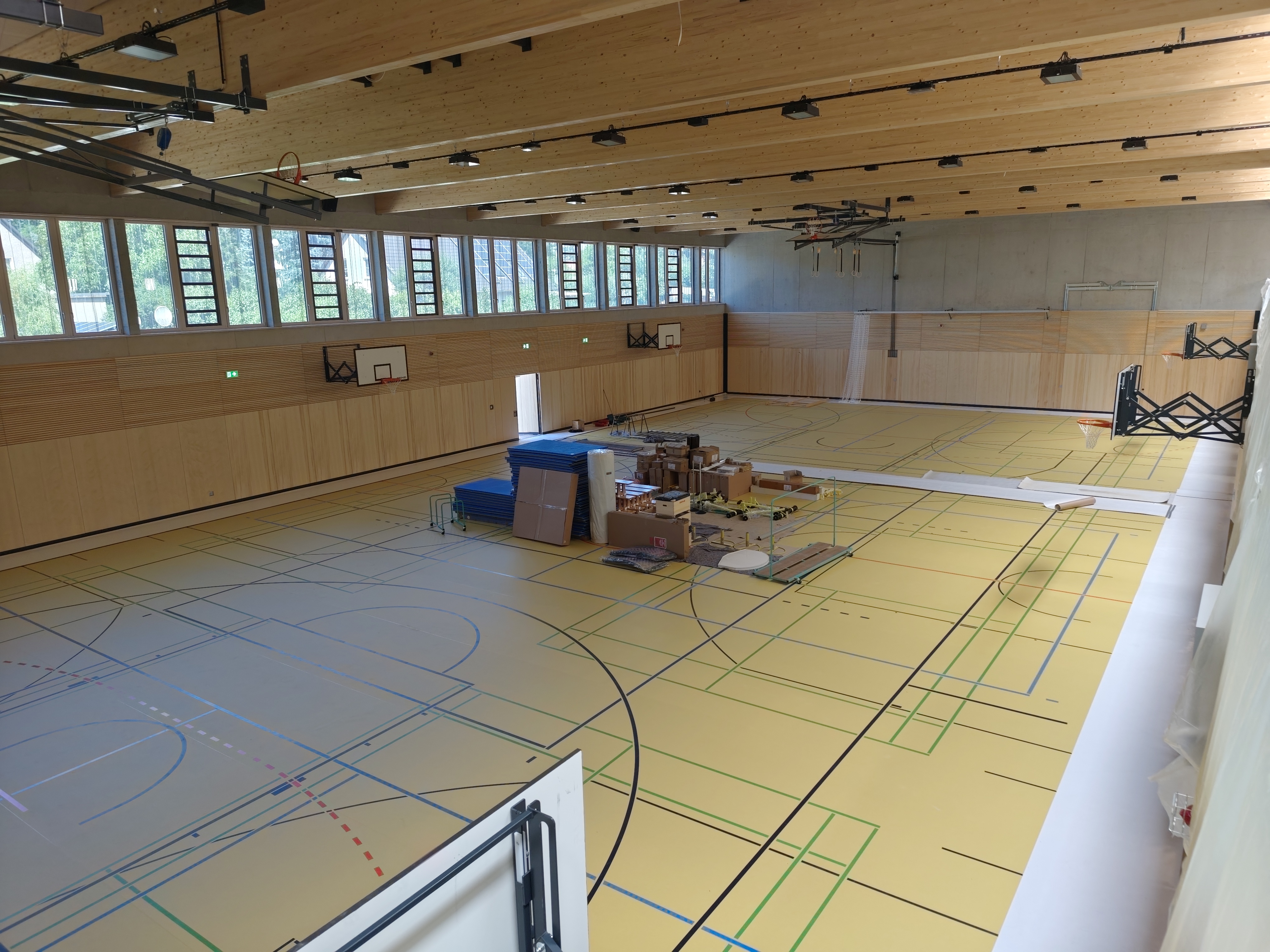 Turnhalle innen