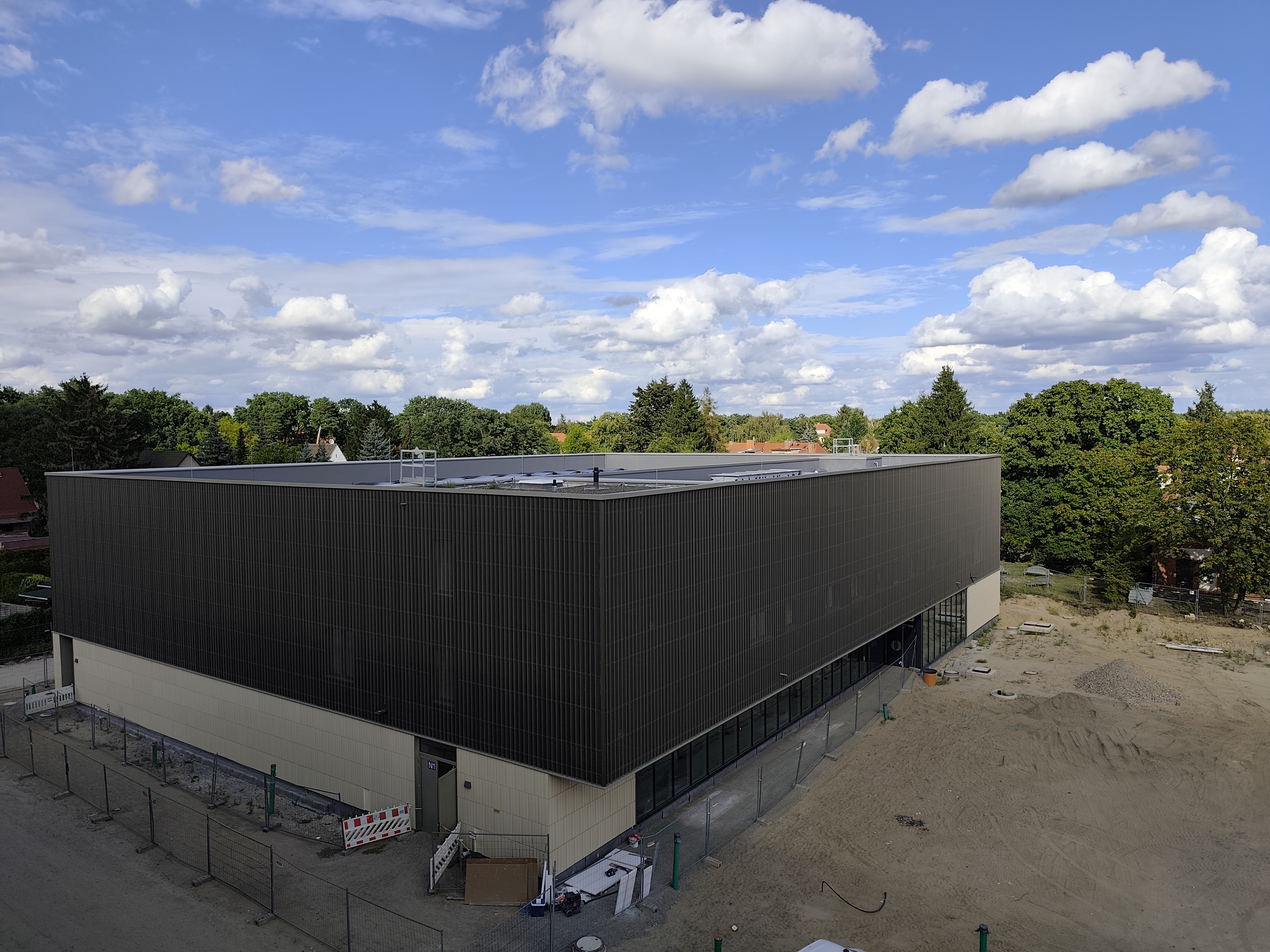 Turnhalle von außen