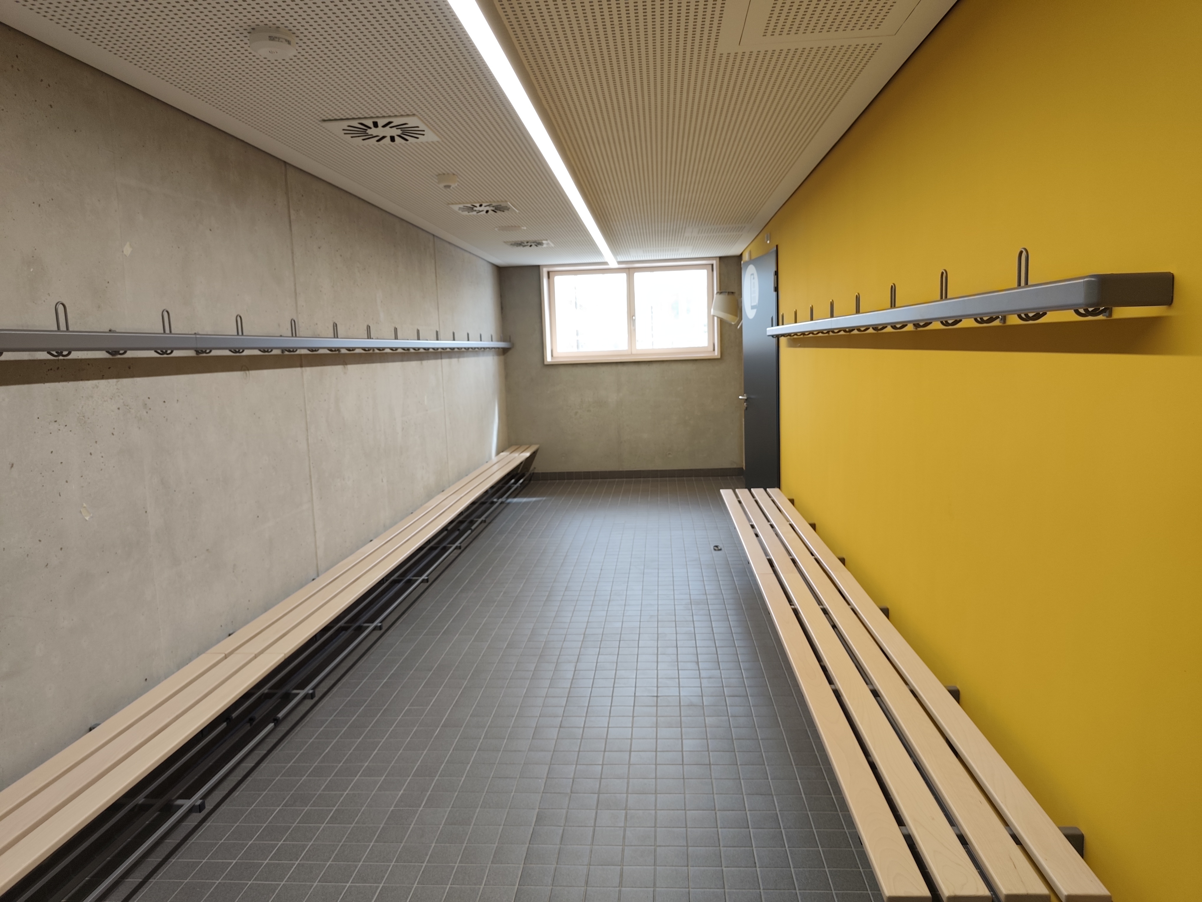 Umkleidekabine Turnhalle